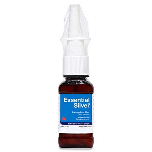Essential Silver Extra Strength 22 ppm Nasal Mist 30ml (Jardine Naturals)