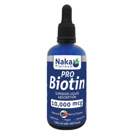 Pro Biotin liquid 60ml,10,000 mcg (Naka)