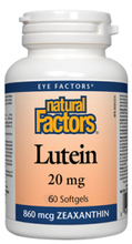 Lutein (Natural Factors) 20mg, 60 softgels