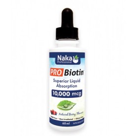 PRO Biotin, Superior Liquid Absorption. 10,000 mcg (Naka) 60ml