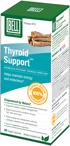 Thyroid Support, 90 caps (Bell Lifestyle)