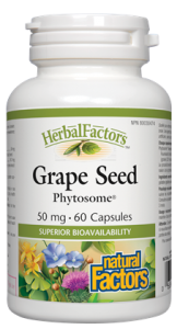 Grape Seed Phytosome, 50 mg 60 caps (Natural Factors)