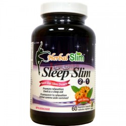 Sleep Slim 2 in 1 with Garcinia, 60 vcaps (Herbal Slim)