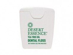 Desert Essence Tea Tree Oil Dental Floss, 50 yards waxed