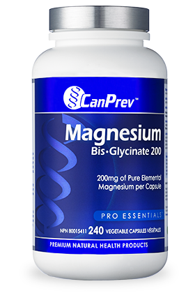 Magnesium Bis-Glycinate, 240 vcaps (CanPrev)