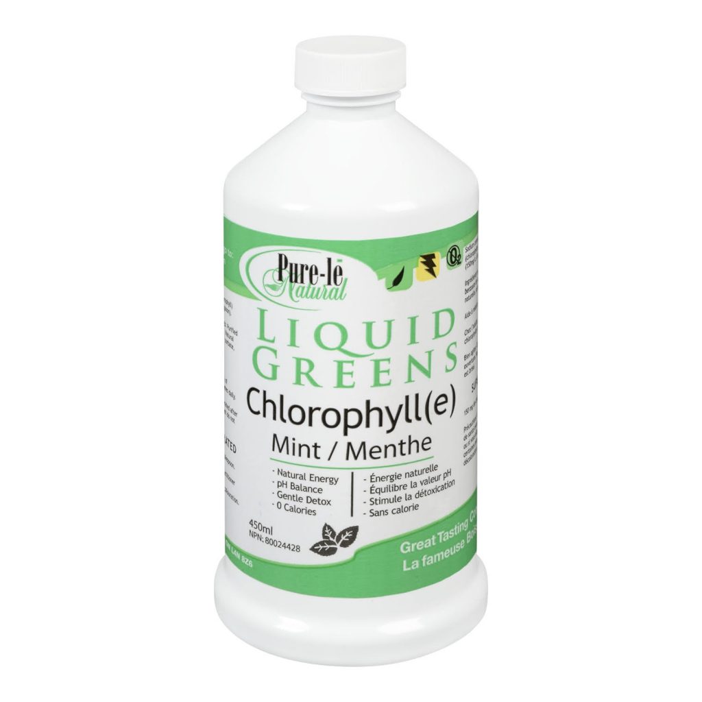 Liquid Greens Chlorophyll(e) - mint 400ml (Pure-le)