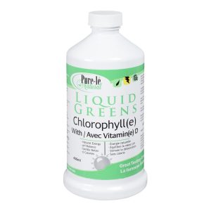 Liquid Greens Chlorophyll(e) - with vitamin D 400ml (Pure-le)