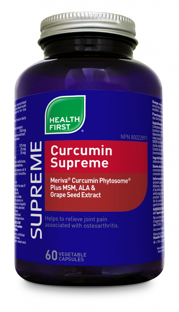 Curcumin Supreme - 60 Veg. Caps (Health First)