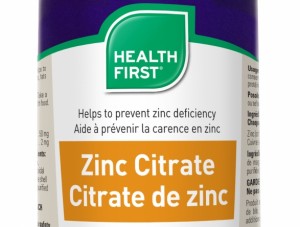 zinc citrate plus copper 50 mg 100 caps (Health First)