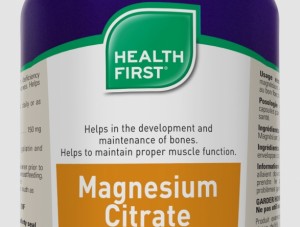 Magnesium Citrate 150 mg 180 caps (Health First)