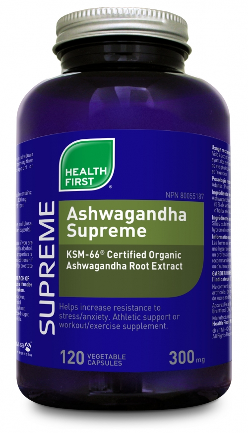 Ashwagandha Supreme KSM-66 Certified Organic Ashwagandha Root Extract