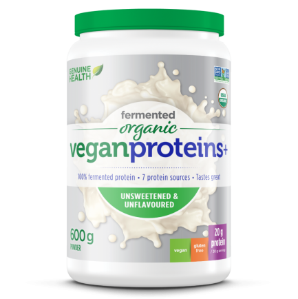 Fermented Vegan Proteins+ Unsweetened And Unflavoured 600g
