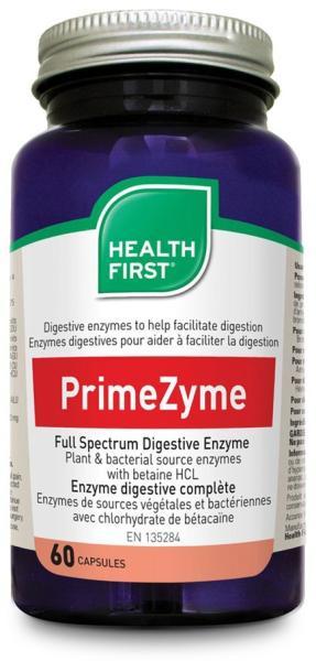 PrimeZyme Full-Spectrum Digestive Enzyme 60 caps (Health First)