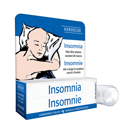 Insomnia, Homeopathic pellets 4g (Homeocan)