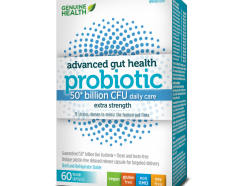 Advanced gut health Probiotic, 50 Billion, 60 vegan capsules (Genuine Health)
