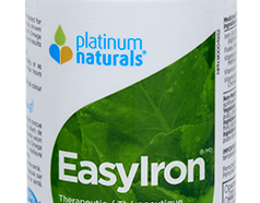Easy Iron 60 Veg. Capsules (Platinum Naturals)