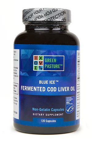 Blue Ice™ Fermented Cod Liver Oil, 120 capsules (Green Pasture)