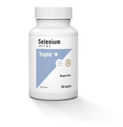 Selenium (With C & E) 60 Caplets (Trophic)