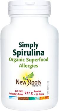 Simply Spirulina organic, 227g (New Roots)