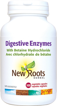 Digestive Enzymes, 100 v-caps (New Roots)