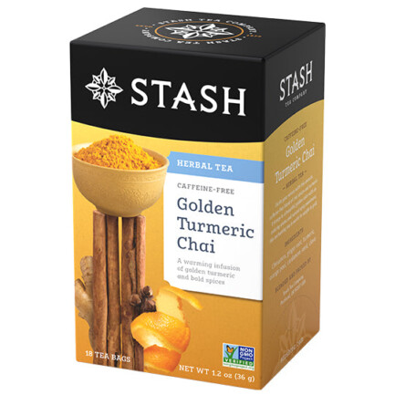 Golden Turmeric Chai, 20 teabags (Stash)