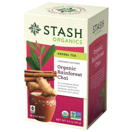 Organic Rainforest Chai, 20 teabags (Stash)