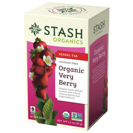 Very Berry Organic tea, 20 tea bags (Stash)