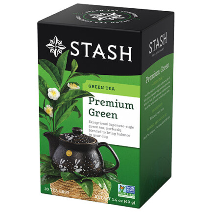 Premium Green, 20 teabags (Stash)