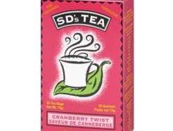 SD's Tea, cranberry, 30 tea bags (SD's Tea)